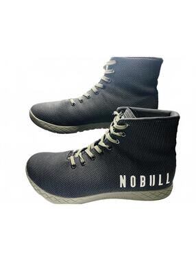 NOBULL SF Turf High-Top Training Shoes Black and White Mens US 11 UK 10